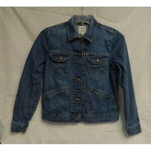 Wrangler ICONS Women's Blue Denim Jacket 124WJ Size Small